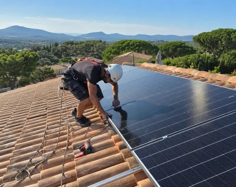 Installateur panneaux solaires Saint-Romain-de-Jalionas — pose photovoltaïque sur toiture
